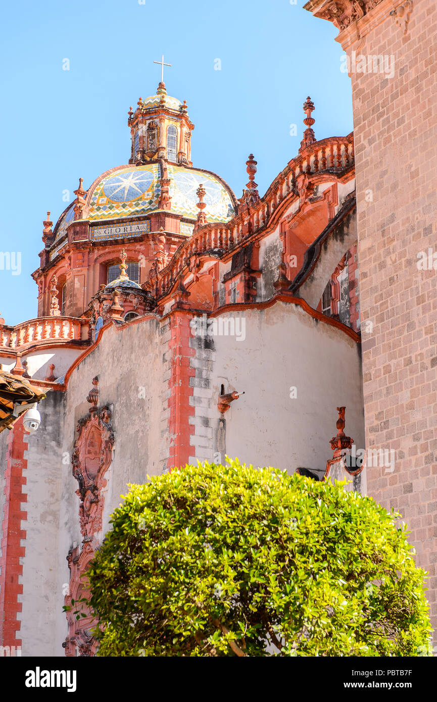 Church of Santa Prisca, Taxco de Alarcon, Guerrero, Mexico. Built ...