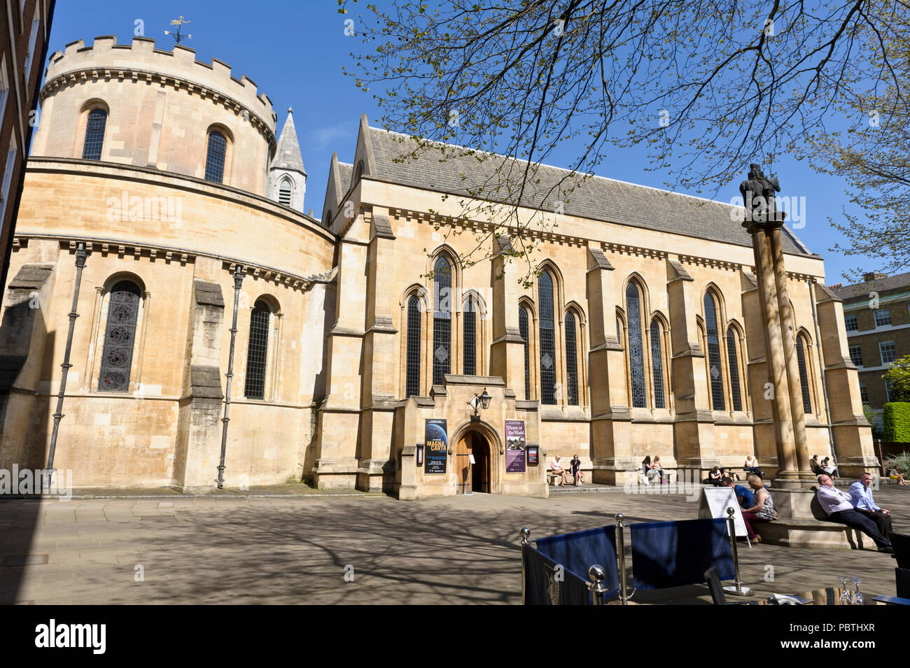 The Temple Church, London, England Stock Photo