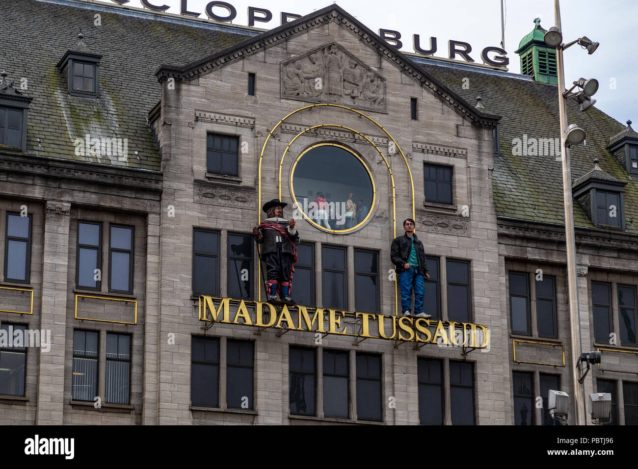 Madame Tussaud wax museum in Amsterdam, Netherlands Stock Photo Alamy