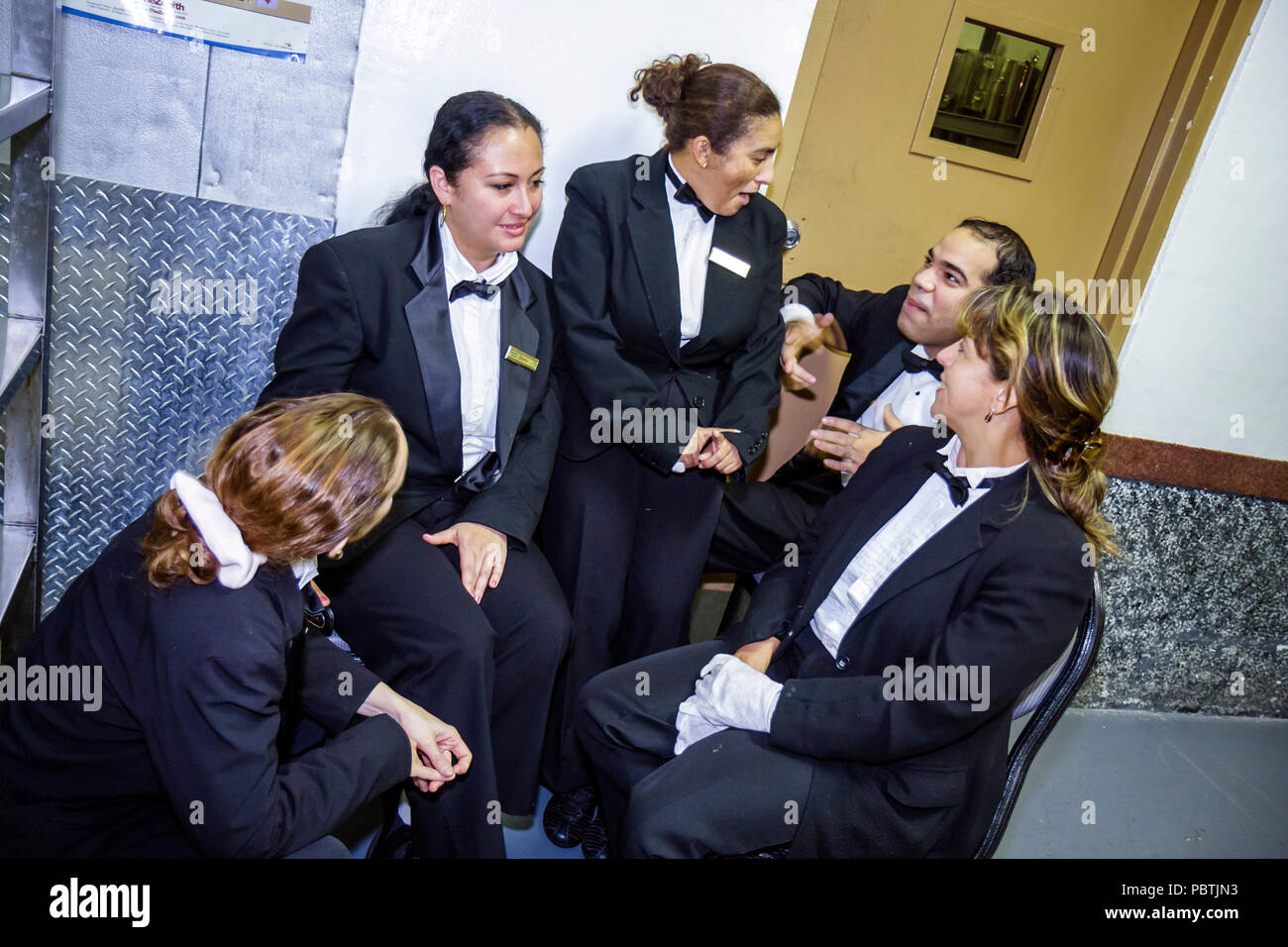 Miami Florida,Signature Gardens,catering staff,waiter waiters server