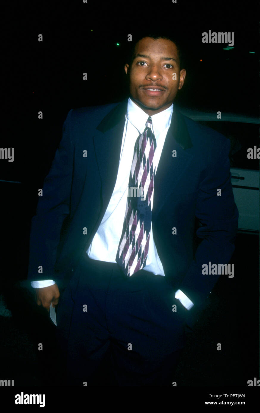 BEVERLY HILLS, CA - APRIL 14: Rapper Young MC attends Allan Carr and ...