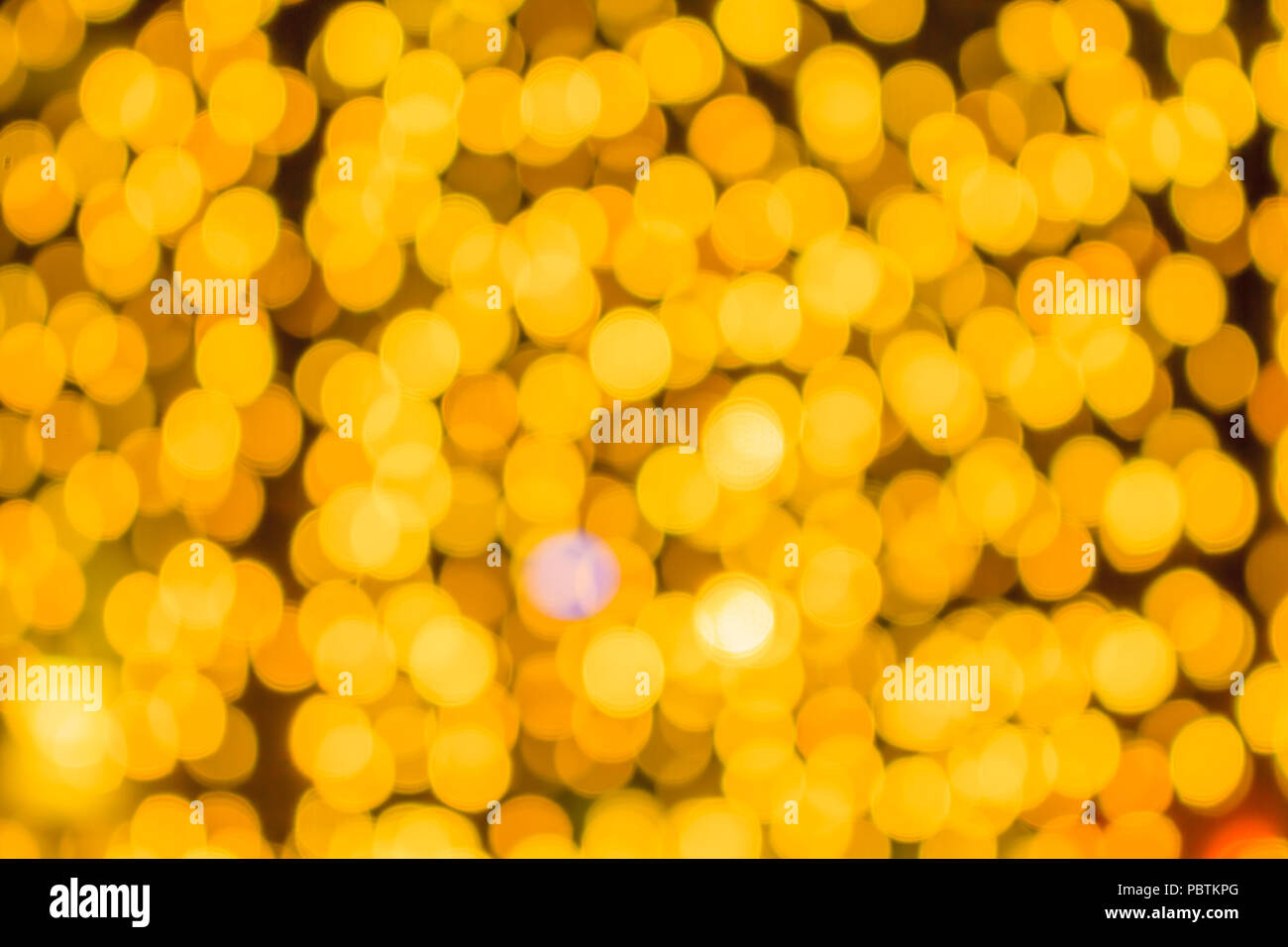 Orange and yellow blurry lights hi-res stock photography and images - Alamy