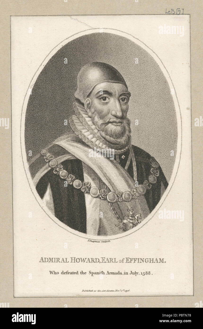 Admiral Howard, Earl of Effingham Stock Photo Alamy