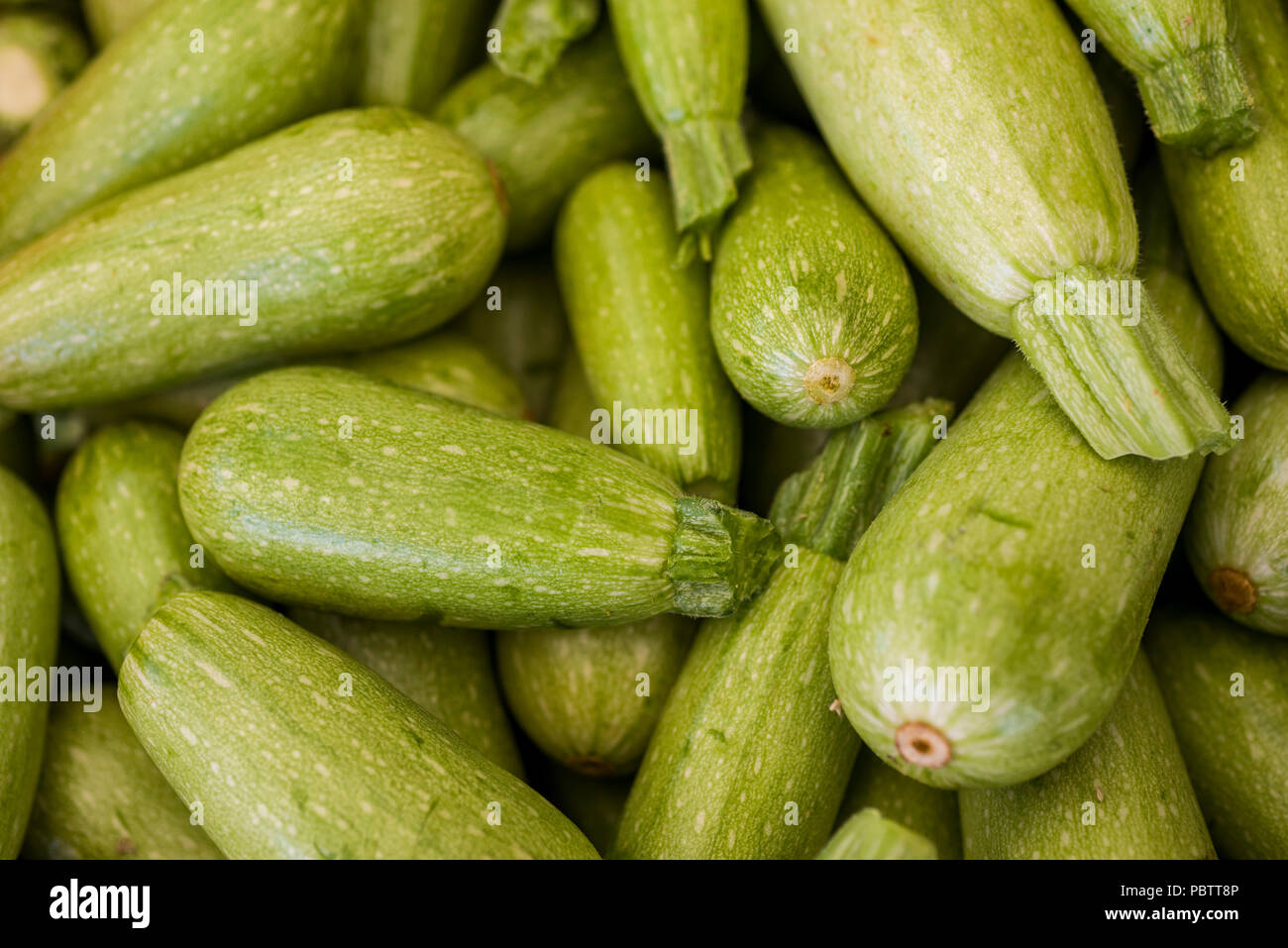 Zucchini in a market Stock Photo Alamy