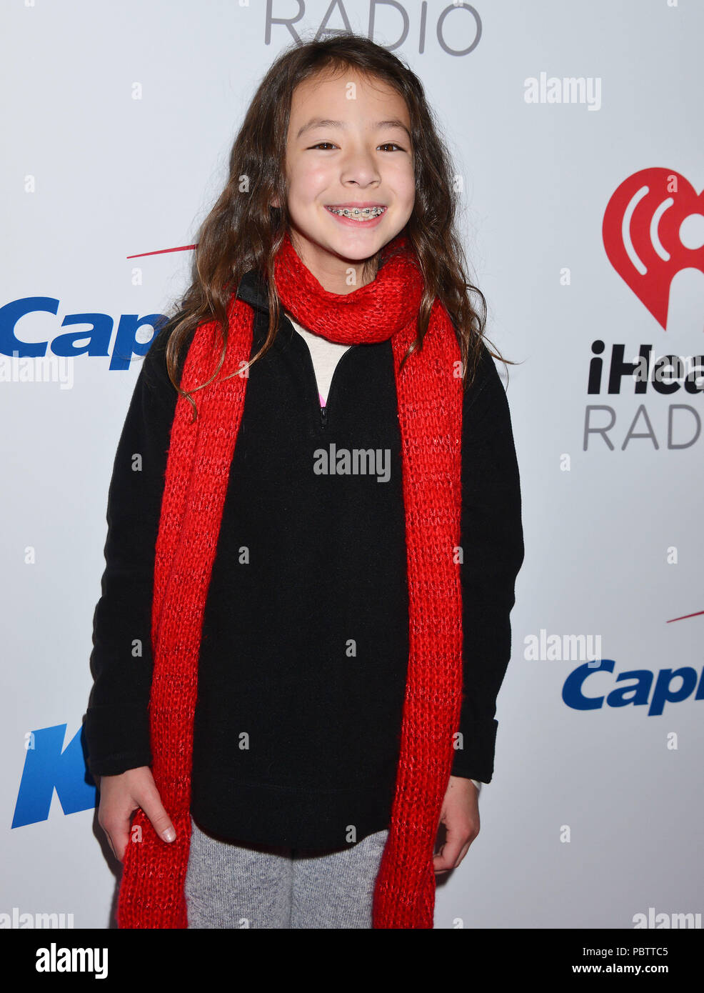 Aubrey anderson emmons 144 red carpet event hi-res stock photography