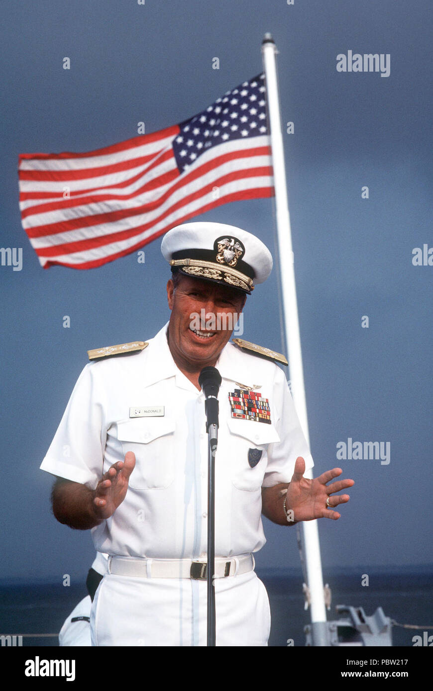 Admiral mcdonald hires stock photography and images Alamy