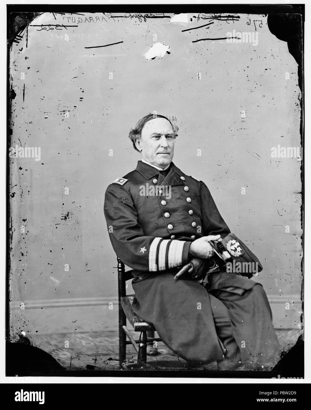 Admiral David Glasgow Farragut Stock Photo
