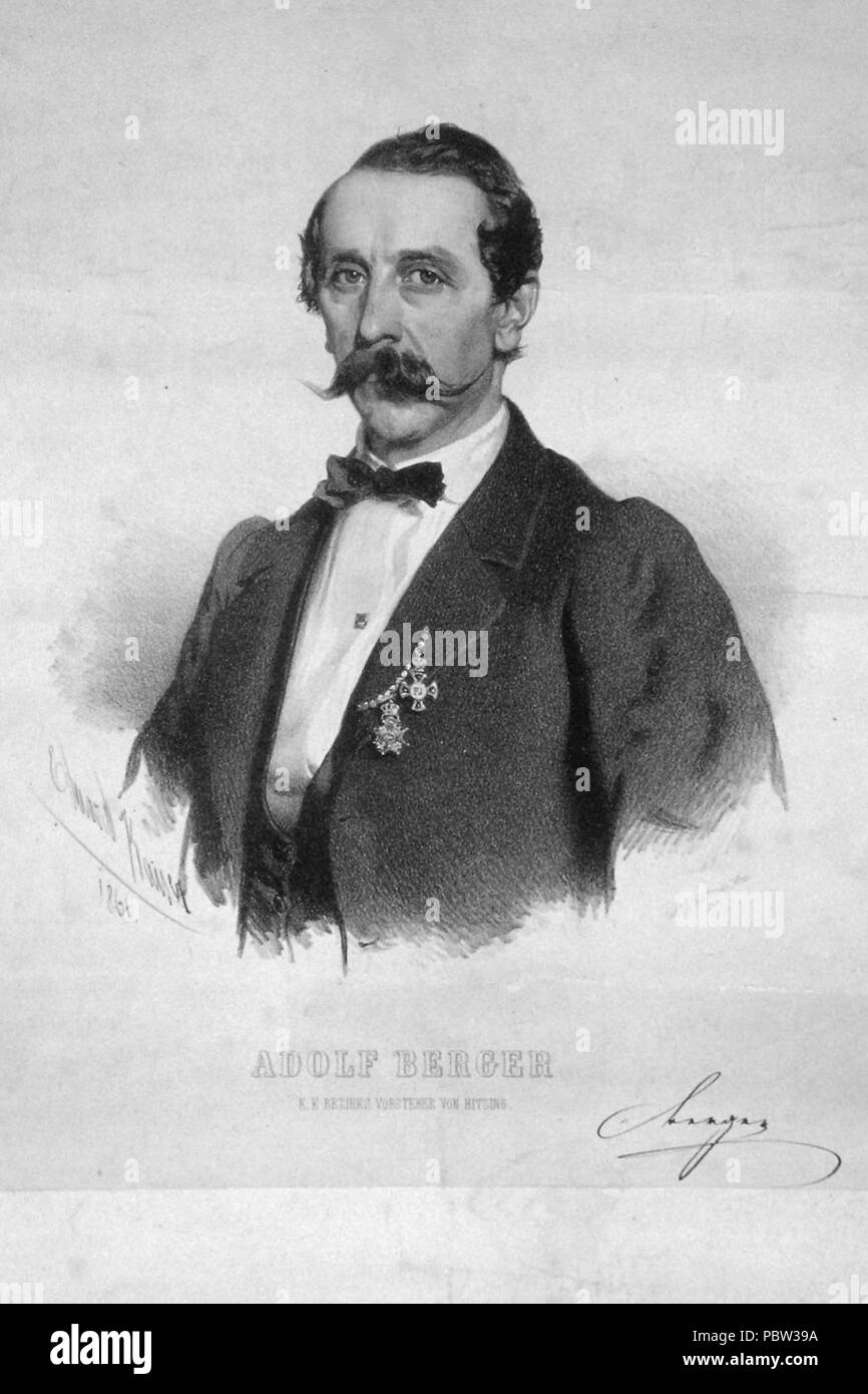 Adolf Berger Litho Stock Photo - Alamy