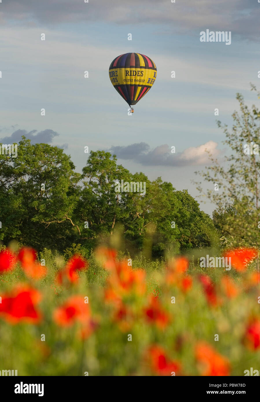 hot air balloon uk