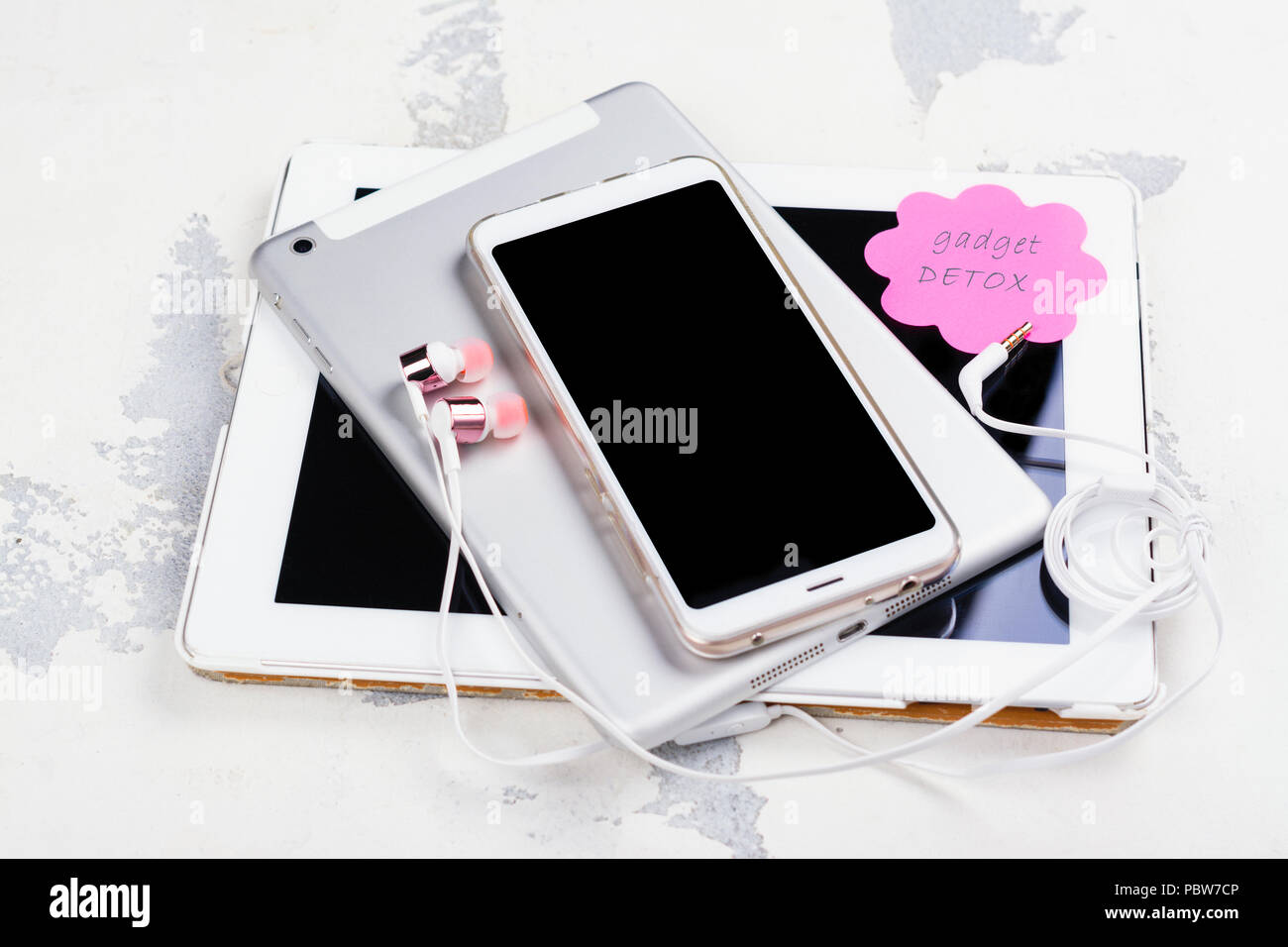 Digital detox concept Stock Photo - Alamy