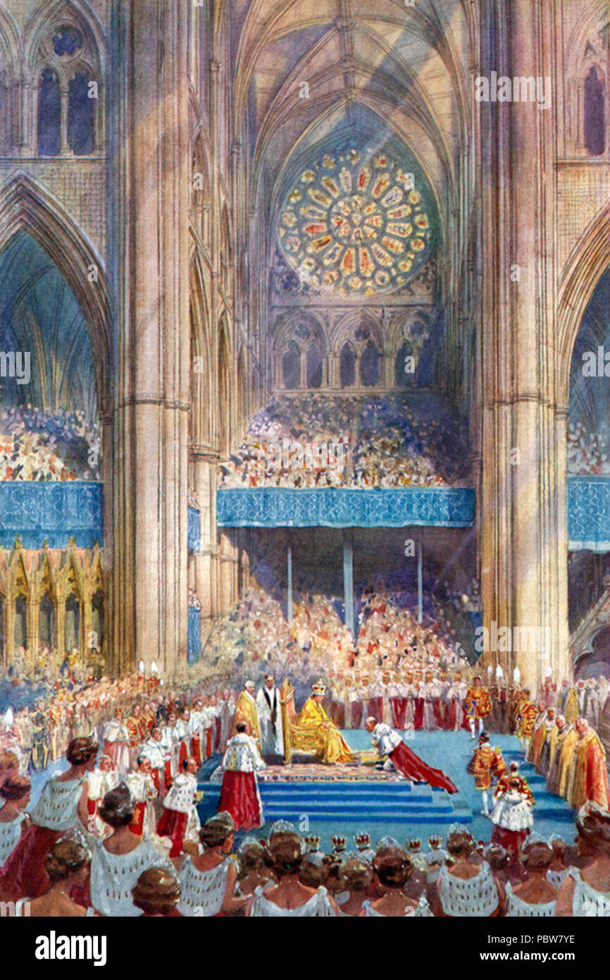1937 coronation hi-res stock photography and images - Alamy