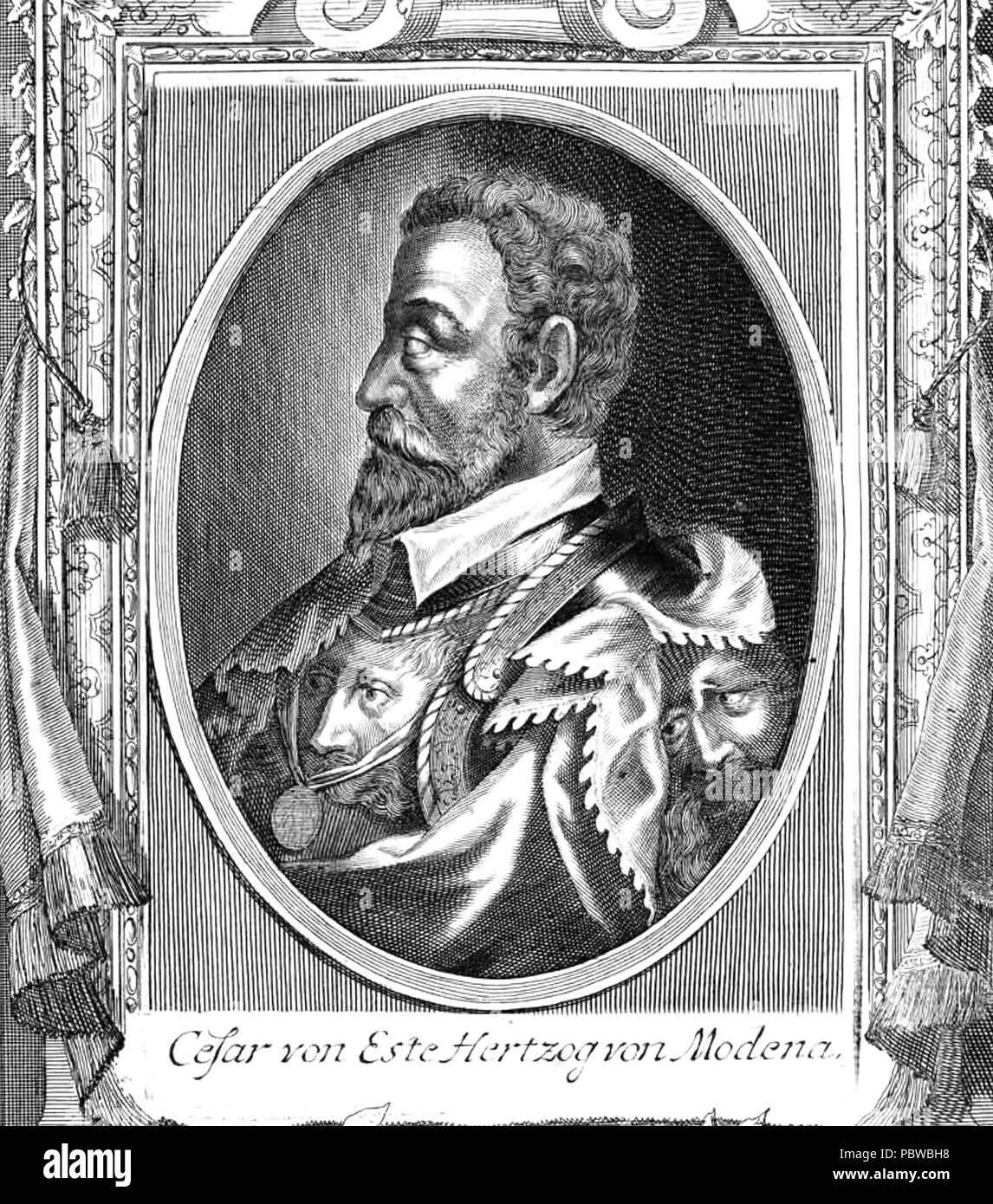 CESARE d'ESTE, Duke of Modena (1562-1628) Stock Photo