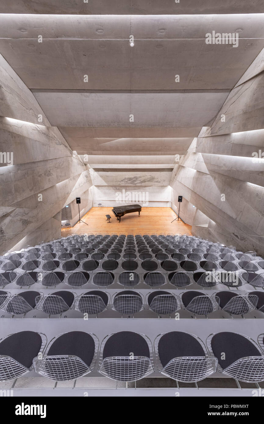 Blaibach, Germany. 26th June, 2018. Interior view of the new concert ...