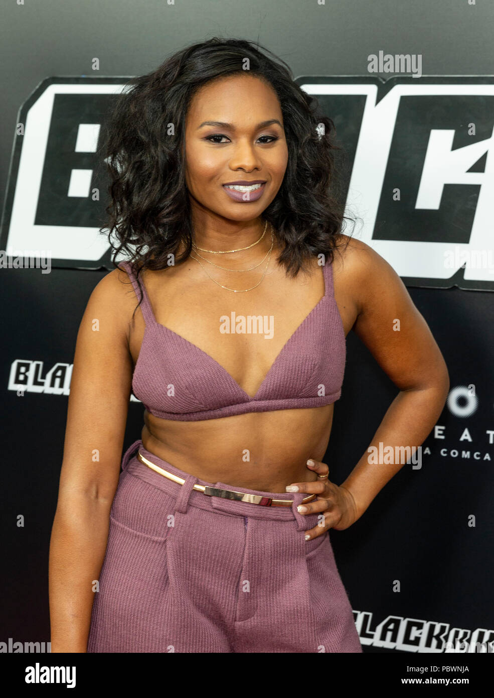 New York, USA. July 30, 2018 Chyna Layne attends BlacKkKlansman