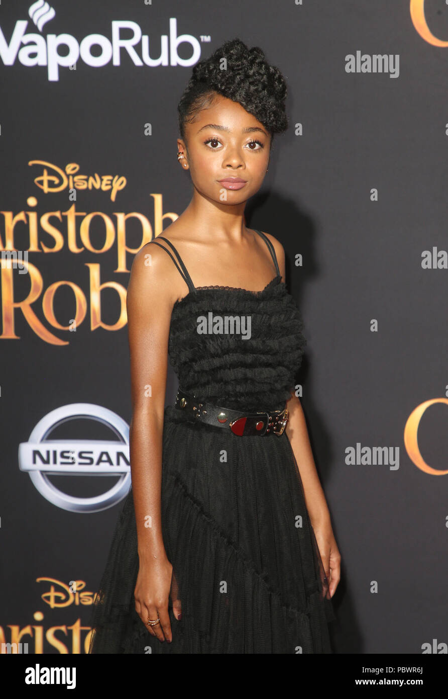 Burbank, California, USA. 30th July, 2018. Skai Jackson, at Premiere Of
