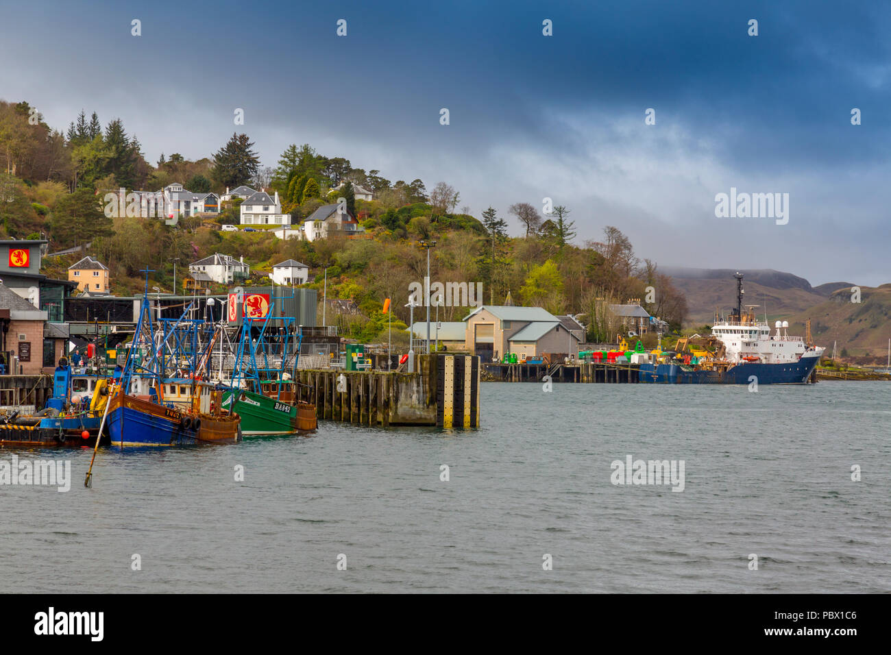 The redeveloped fishing quay now has retail shops, restaurants and a