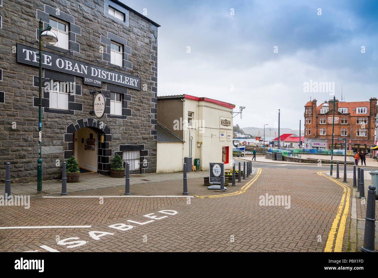 The Oban Whisky Distillery is a popular tourist attraction in the town