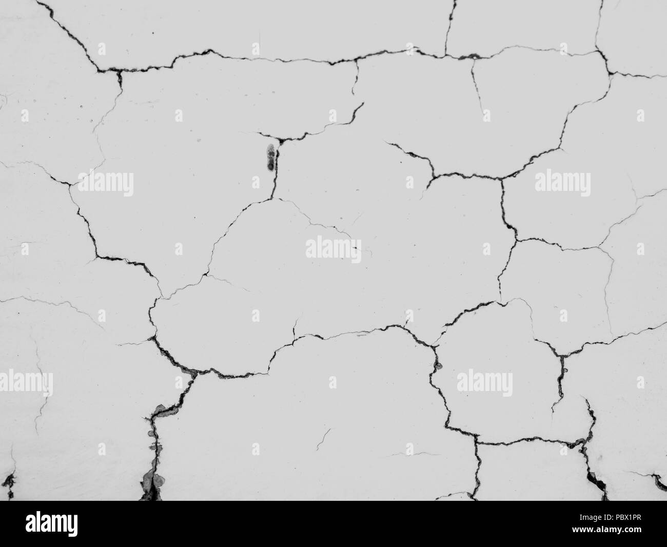 crack white concrete wall background Stock Photo - Alamy