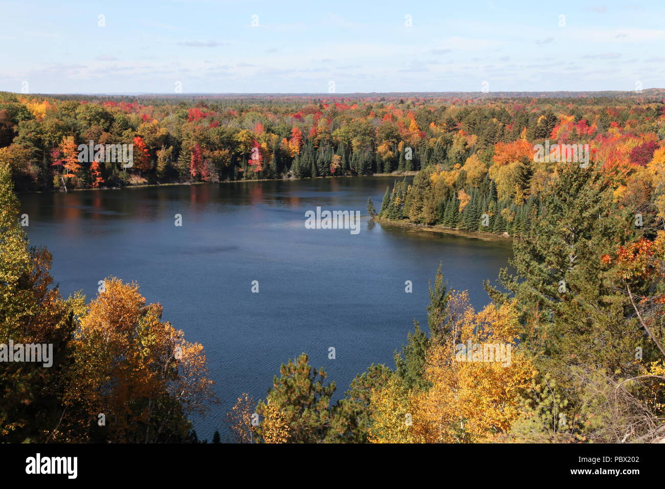 AuSable River, Michigan Stock Photo Alamy