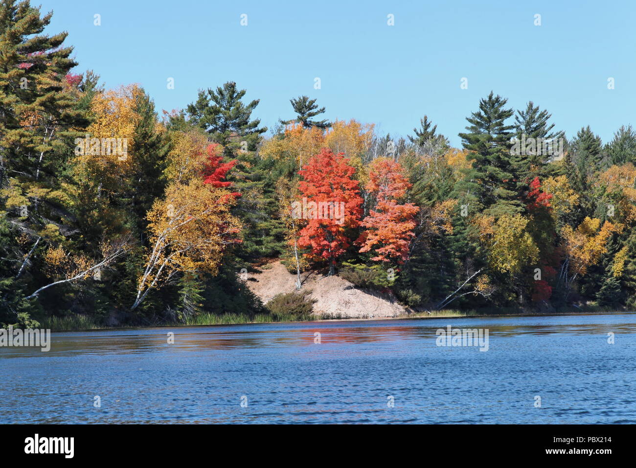 AuSable River, Michigan Stock Photo Alamy