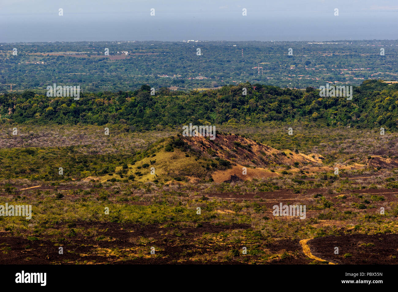 Volcanic area of Nicaragua Stock Photo - Alamy