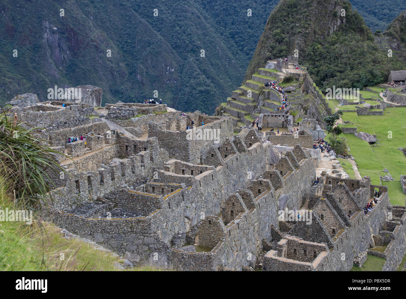 Ancient Inca Ruins at Machu Picchu Stock Photo - Alamy