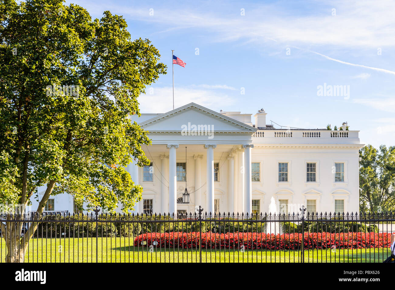 White House, the US President Residence, Washington DC, Virginia Stock ...
