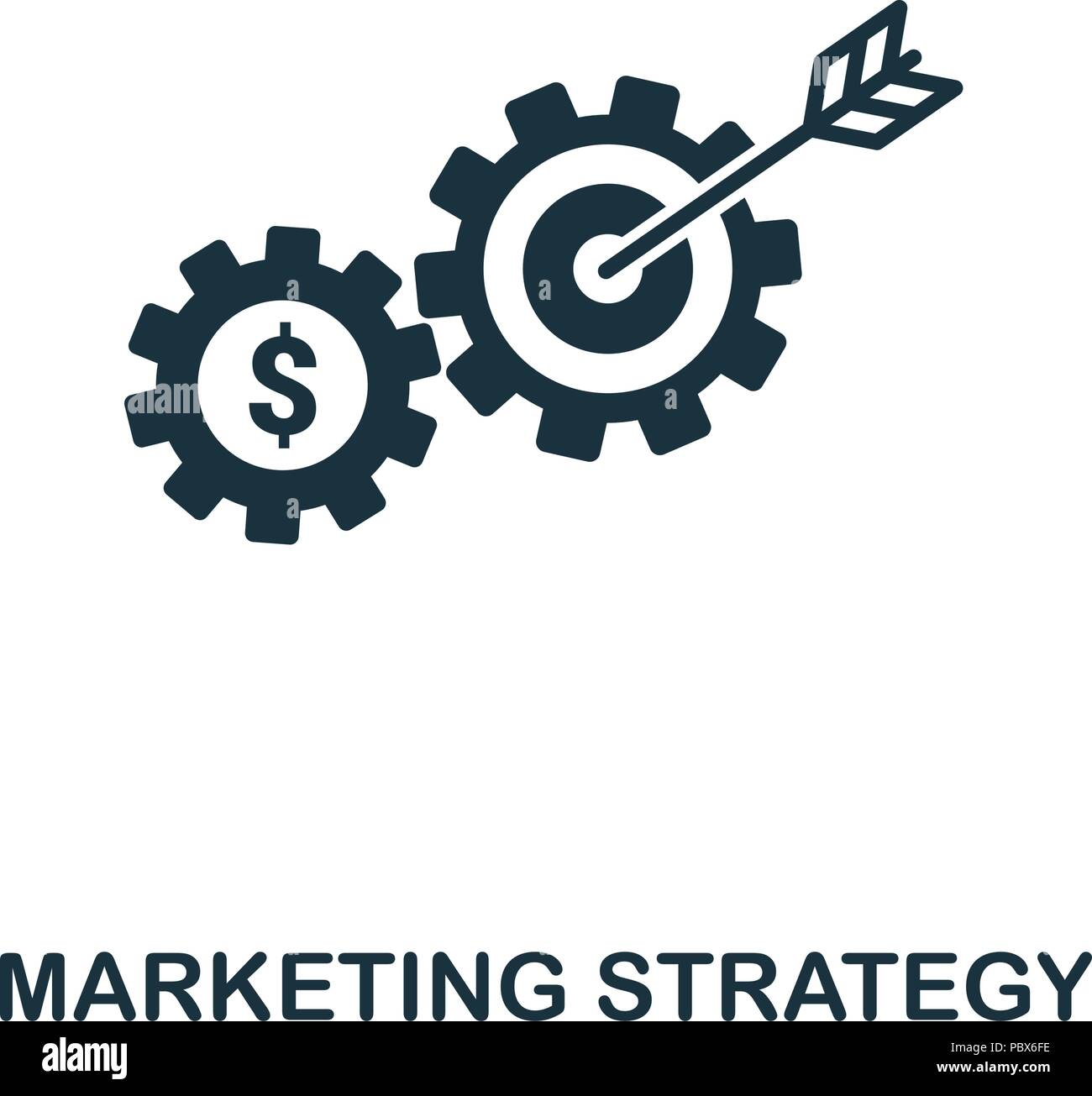 Marketing Strategy creative icon. Simple element illustration