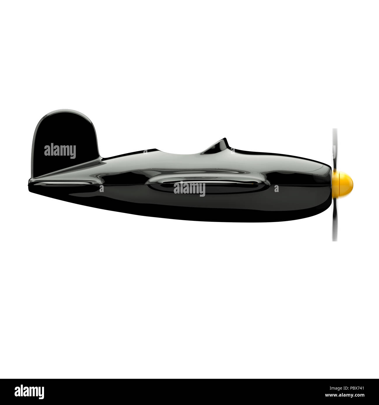 Airplane isolated on white background. 3d illustration Stock Photo - Alamy