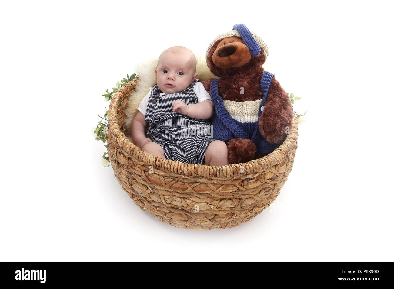 3 month old baby boy Stock Photo Alamy