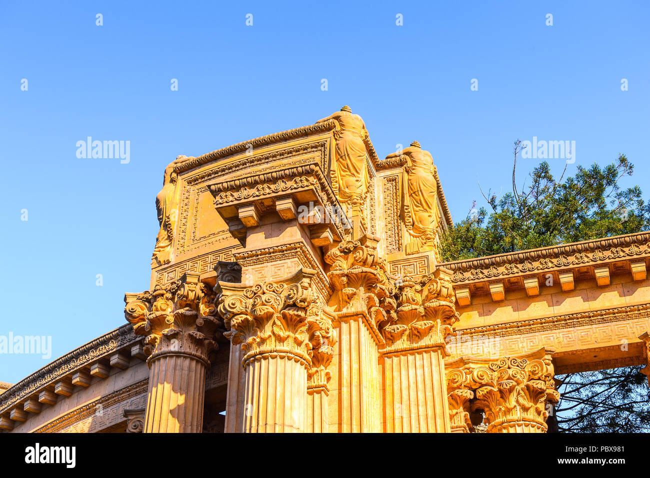 Palace Of Fine Arts Marina District Of San Francisco