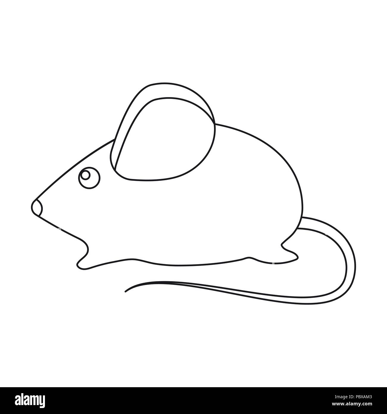 House mouse icon of vector illustration for web and mobile design Stock ...