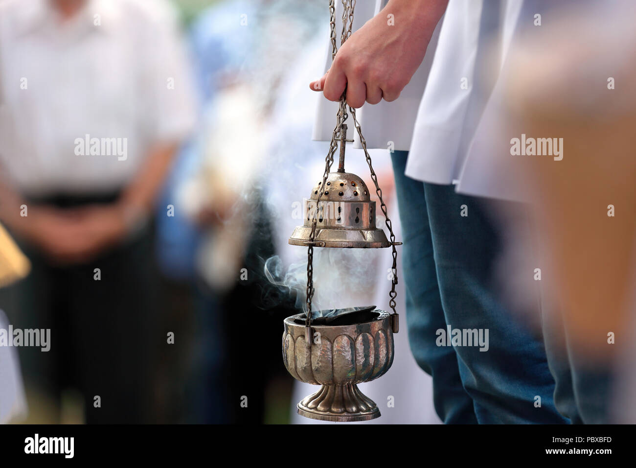 Incense burner church hires stock photography and images Alamy