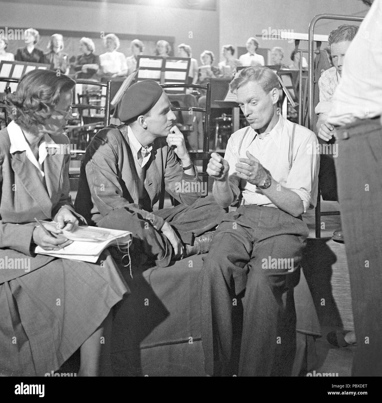 Ingmar Bergman. 19182007. Swedish film director. Pictured here during