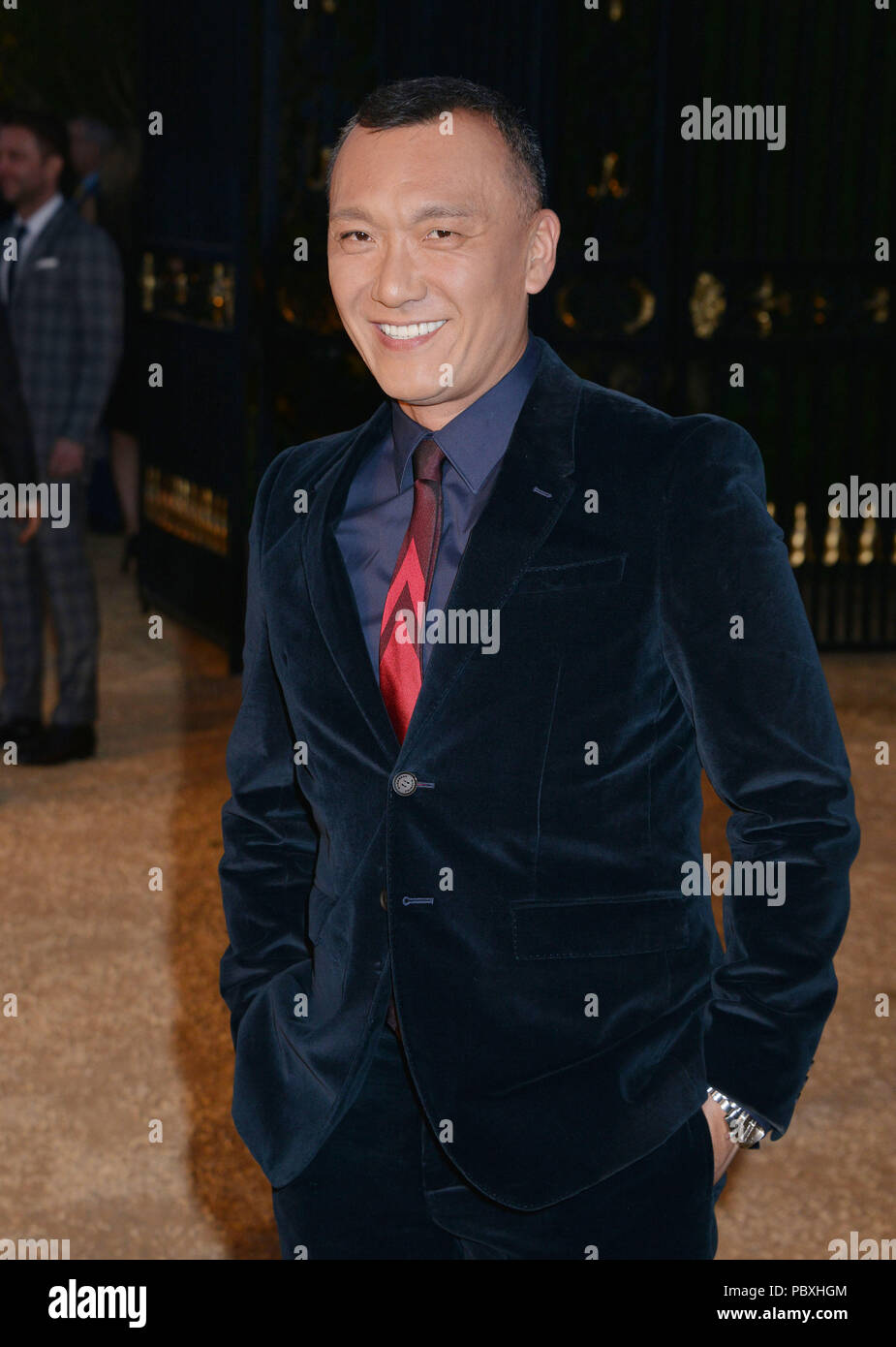 Joe Zee at the  Burberry  - London In Los Angeles at the Griffith park Observatory in Los Angeles. April 16, 2015.Joe Zee ------------- Red Carpet Event, Vertical, USA, Film Industry, Celebrities,  Photography, Bestof, Arts Culture and Entertainment, Topix Celebrities fashion /  Vertical, Best of, Event in Hollywood Life - California,  Red Carpet and backstage, USA, Film Industry, Celebrities,  movie celebrities, TV celebrities, Music celebrities, Photography, Bestof, Arts Culture and Entertainment,  Topix, Three Quarters, vertical, one person,, from the year , 2015, inquiry tsuni@Gamma-USA.co Stock Photo