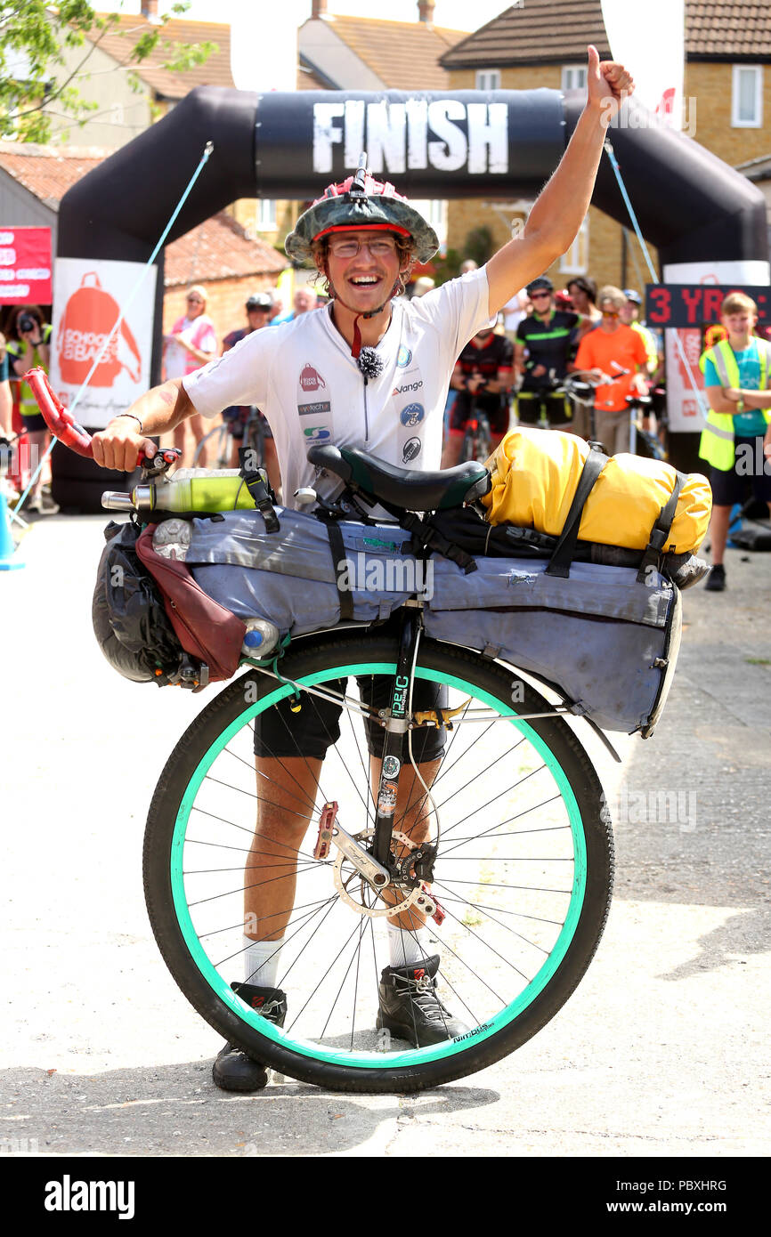 Ed pratt on unicycle hires stock photography and images Alamy