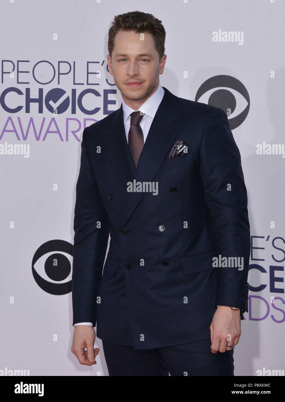 Josh Dallas at People's Choice Awards 2015 at the Nokia Theatre in Los Angeles.Josh Dallas ------------- Red Carpet Event, Vertical, USA, Film Industry, Celebrities,  Photography, Bestof, Arts Culture and Entertainment, Topix Celebrities fashion /  Vertical, Best of, Event in Hollywood Life - California,  Red Carpet and backstage, USA, Film Industry, Celebrities,  movie celebrities, TV celebrities, Music celebrities, Photography, Bestof, Arts Culture and Entertainment,  Topix, Three Quarters, vertical, one person,, from the year , 2015, inquiry tsuni@Gamma-USA.com Stock Photo