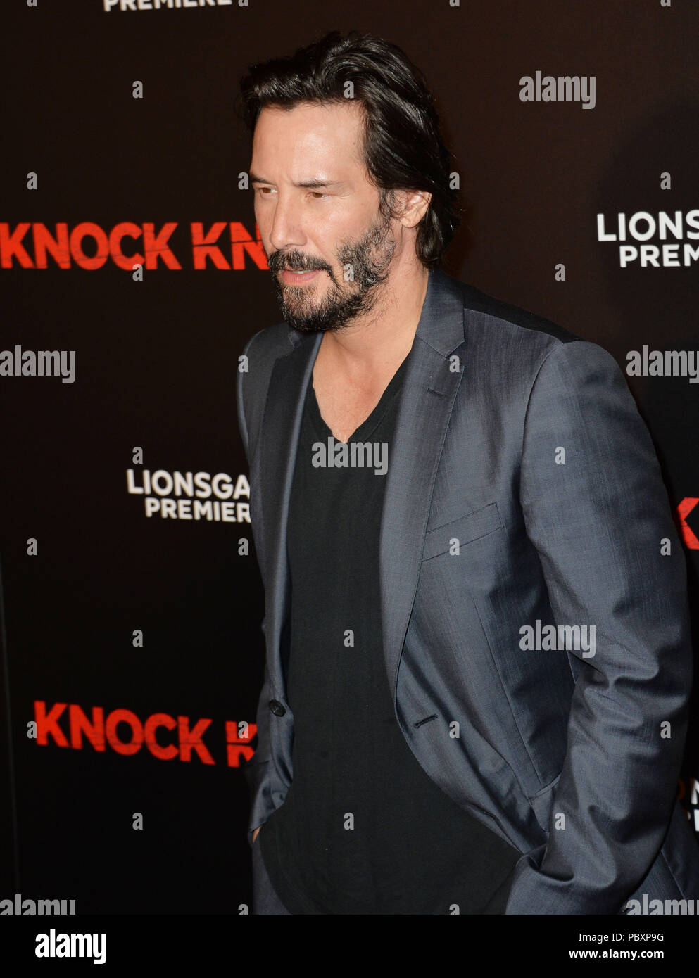 Photo: Ana de Armas, Keanu Reeves and Lorenza Izzo attend the Knock Knock  premiere in Los Angeles - LAP2015100724 