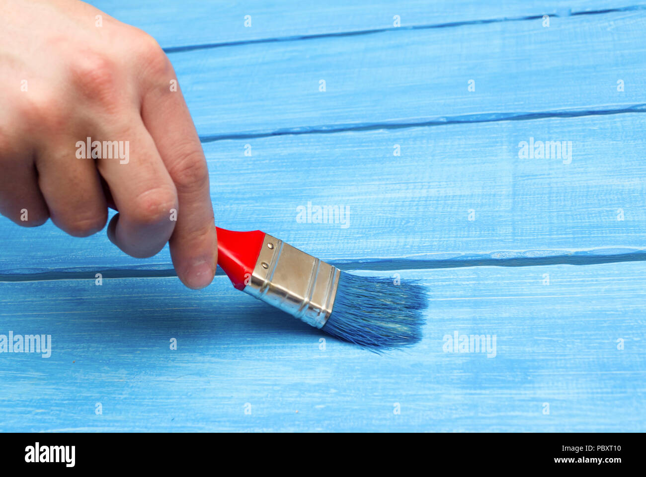 Wood texture painting color hi-res stock photography and images - Alamy
