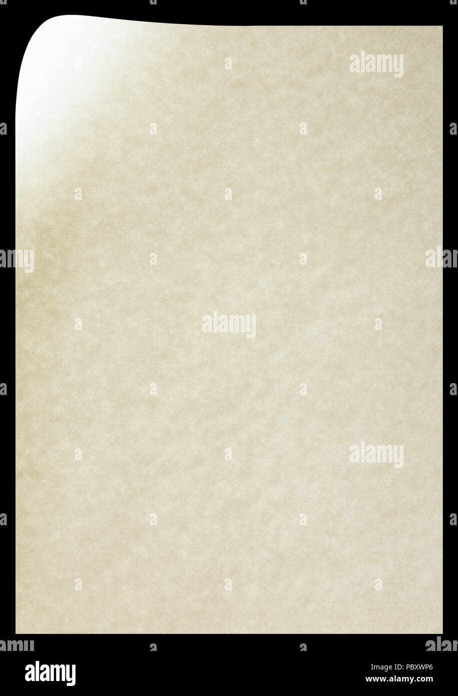 Old yellow sheet, with paper texture Stock Photo Alamy