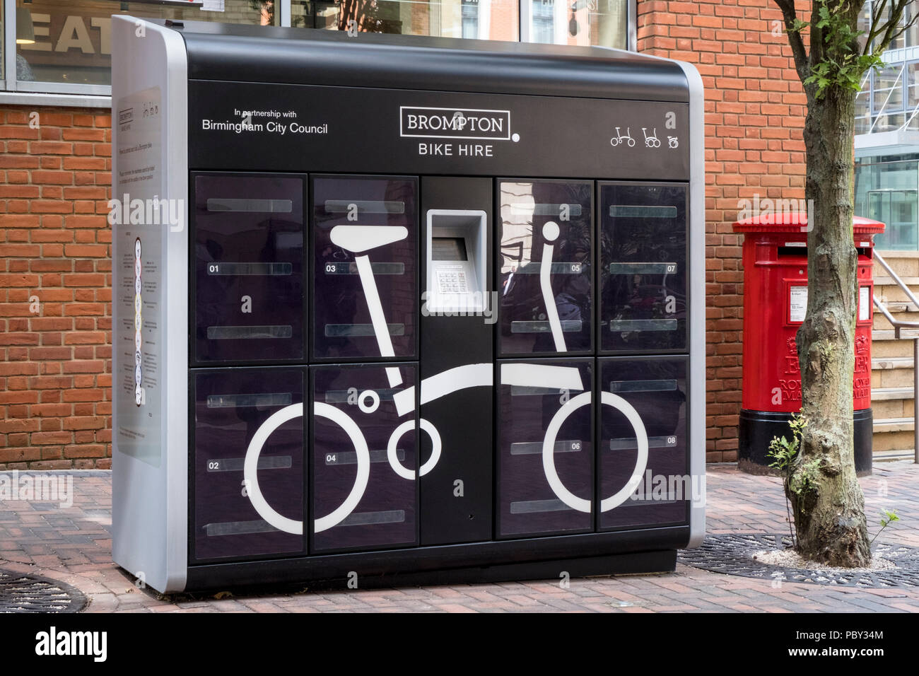 Brompton dock bicycle bike hire hires stock photography and images Alamy