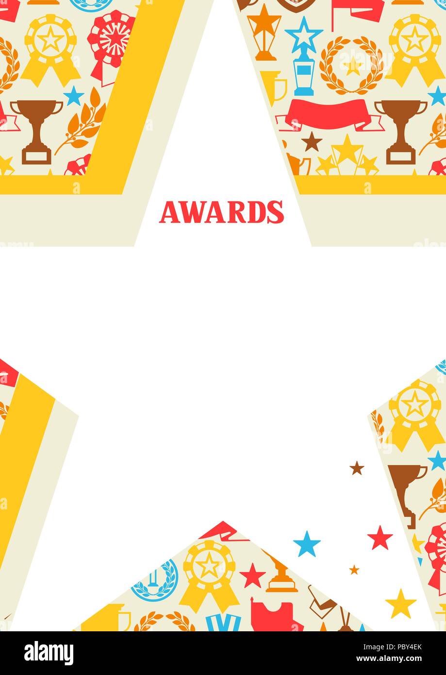 Awards and trophy background Stock Vector Image & Art Alamy