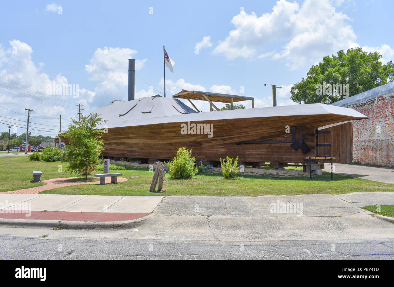 Gunboat replica hi-res stock photography and images - Alamy