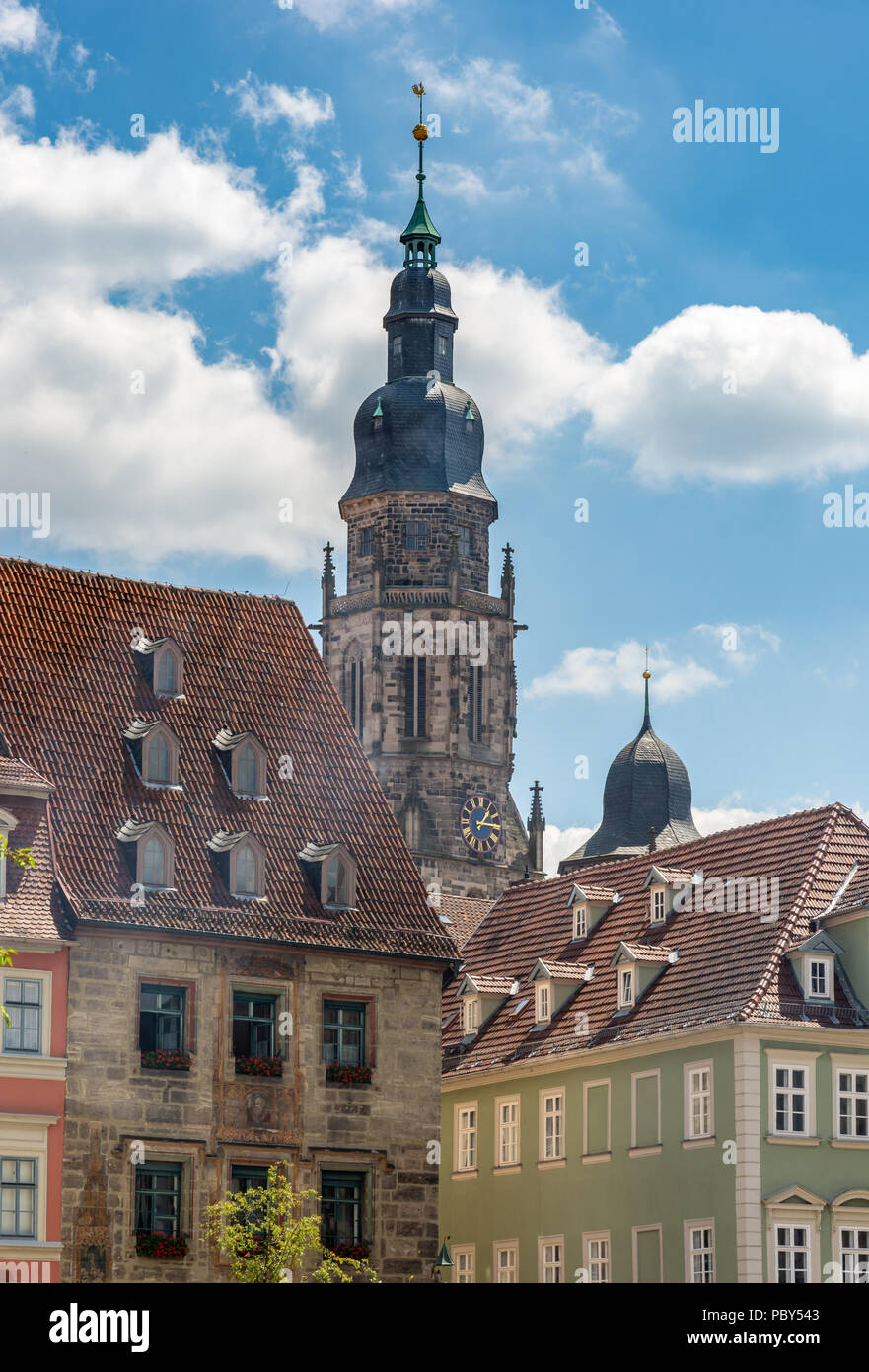 Church in Coburg (Bavaria, Germany) Stock Photo