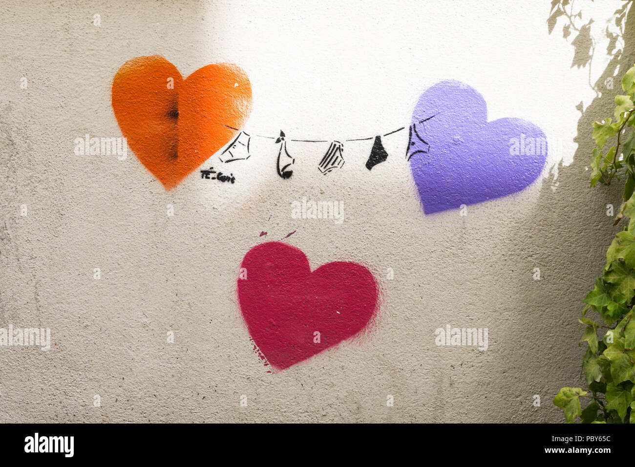 Stencil Art France Stock Photos & Stencil Art France Stock Images Alamy