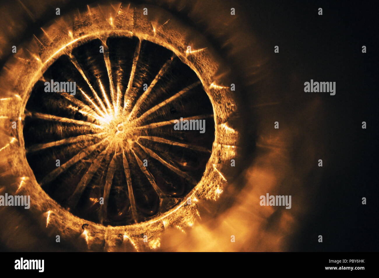 candle light reflection Stock Photo Alamy