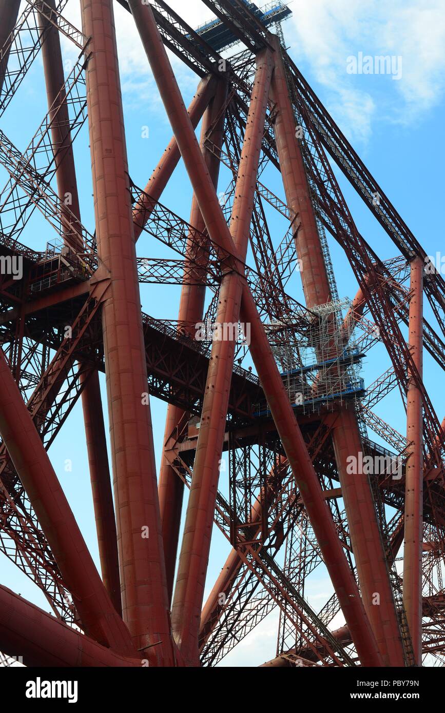 Forth rail bridge Stock Photo