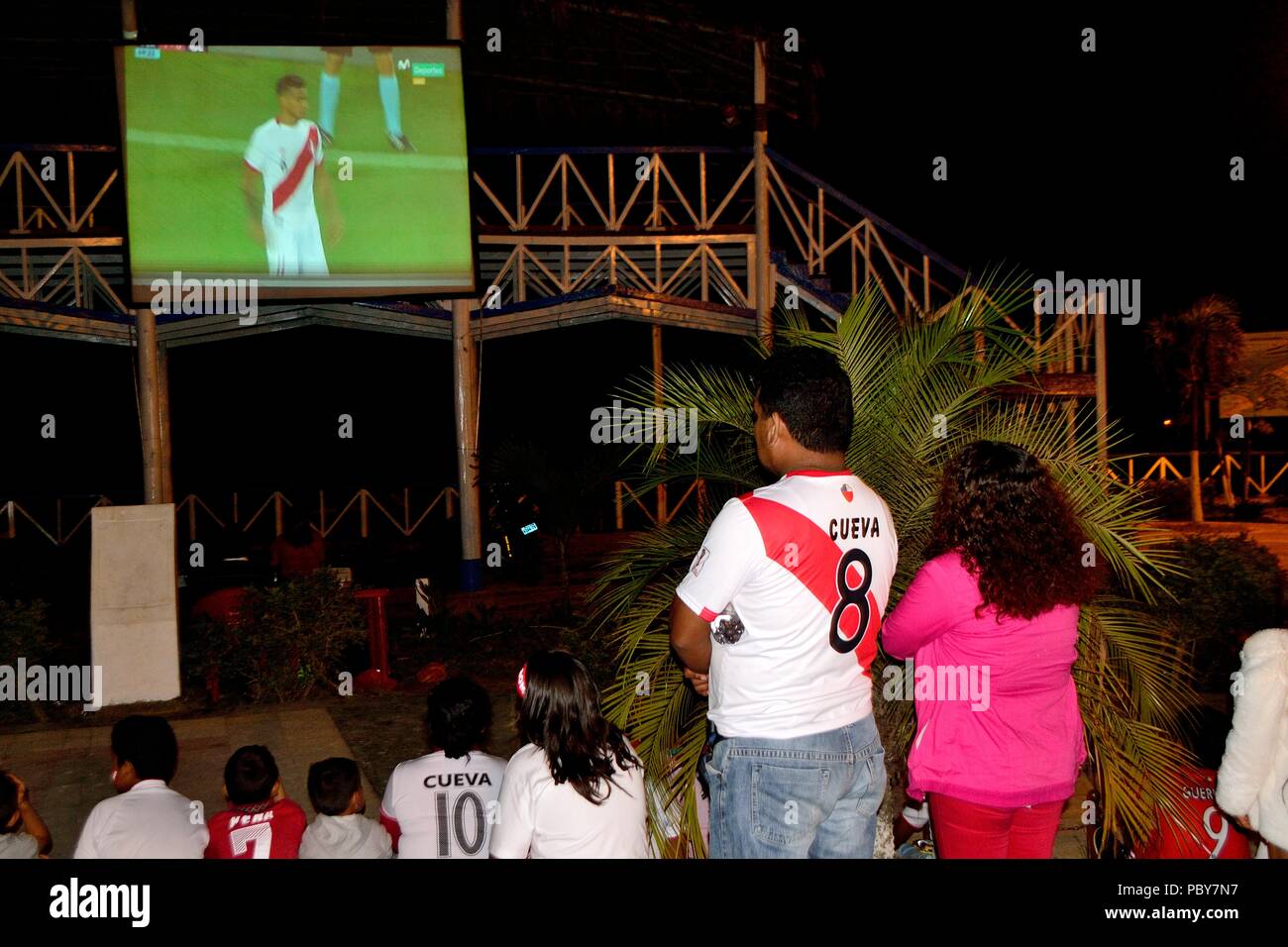 Classification of Peru for the Russian World Cup in PUERTO PIZARRO ...