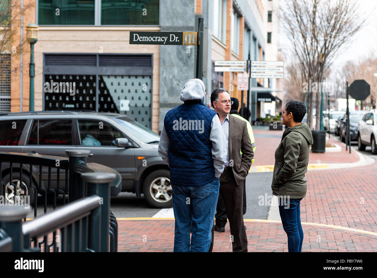 Downtown reston hi-res stock photography and images - Alamy