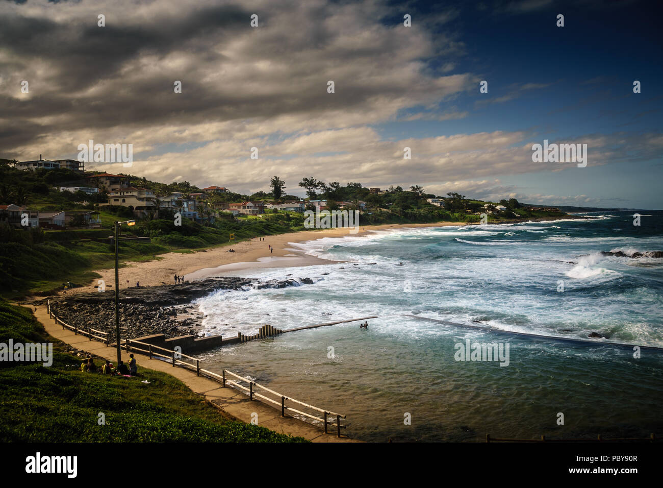 Coastline South Africa Stock Photo Alamy
